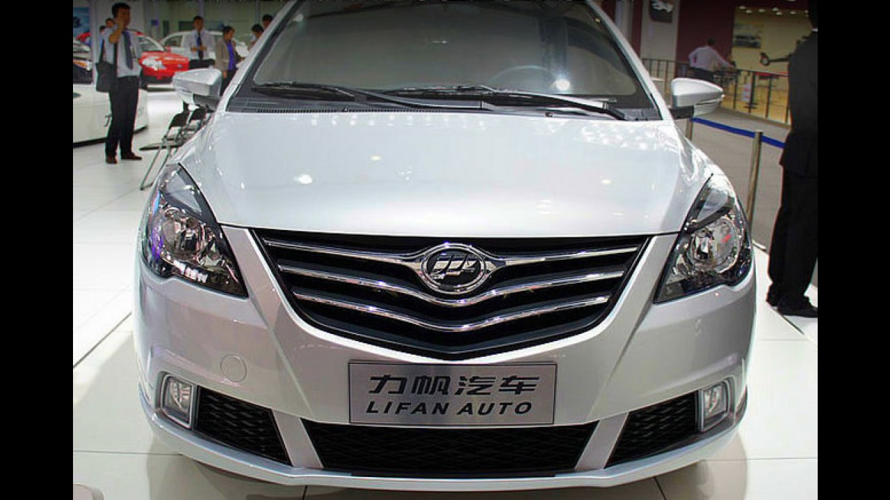 Salão de Guangzhou: Vejam as fotos da nova geração do Lifan 520