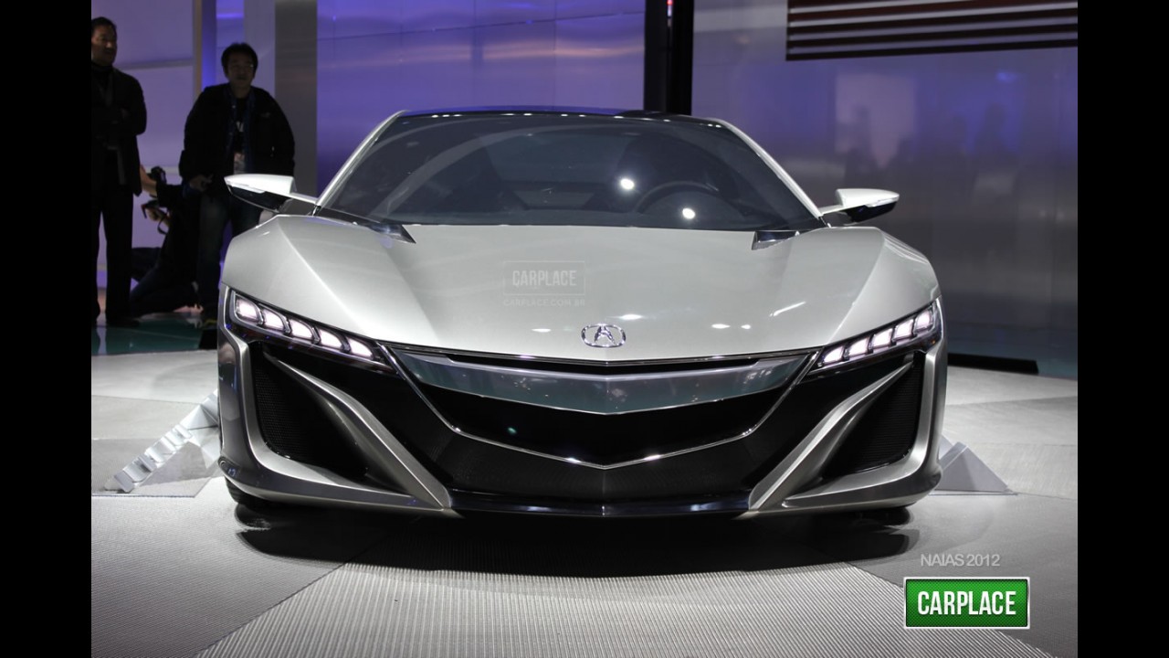 Direto de Detroit: Acura NSX Concept antecipa nova geração do esportivo japonês