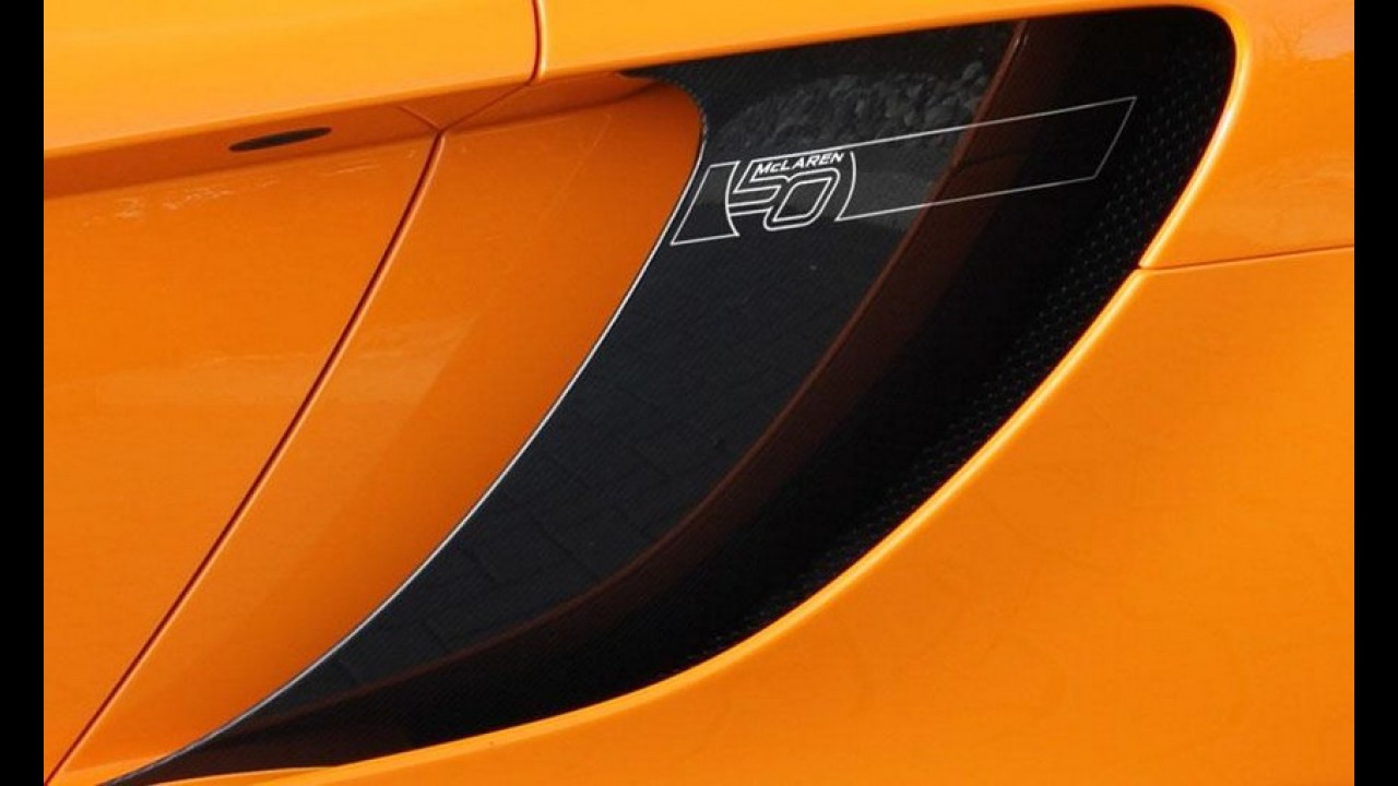 McLaren celebra 50 anos com MP4-12C especial