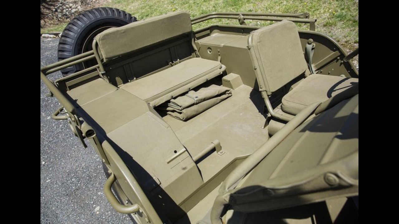 Jeep da Segunda Guerra Mundial estará no leilão de Greenwich