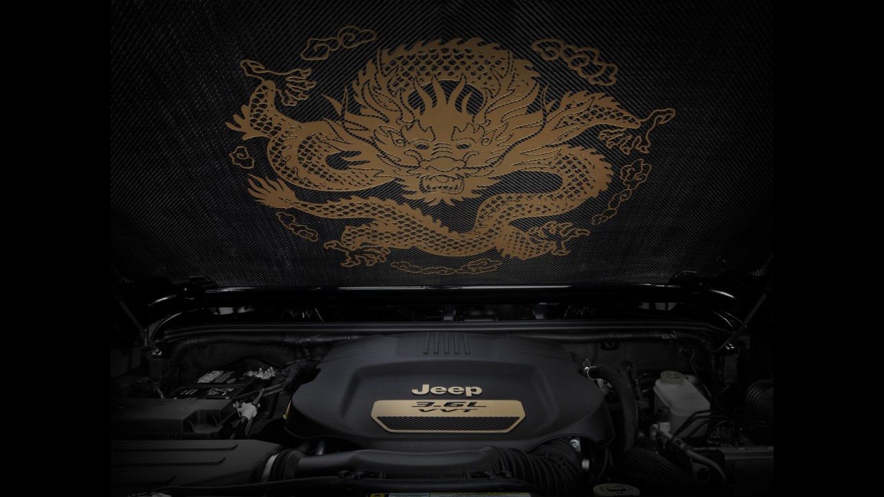 Salão de Pequim: Jeep Wrangler Dragon Concept faz homenagem ao ano do dragão na China