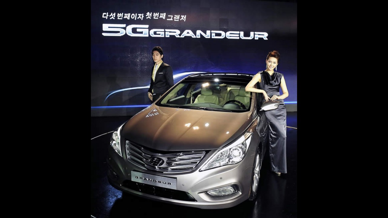 Novo Hyundai Azera 2012 é lançado oficialmente na Coréia