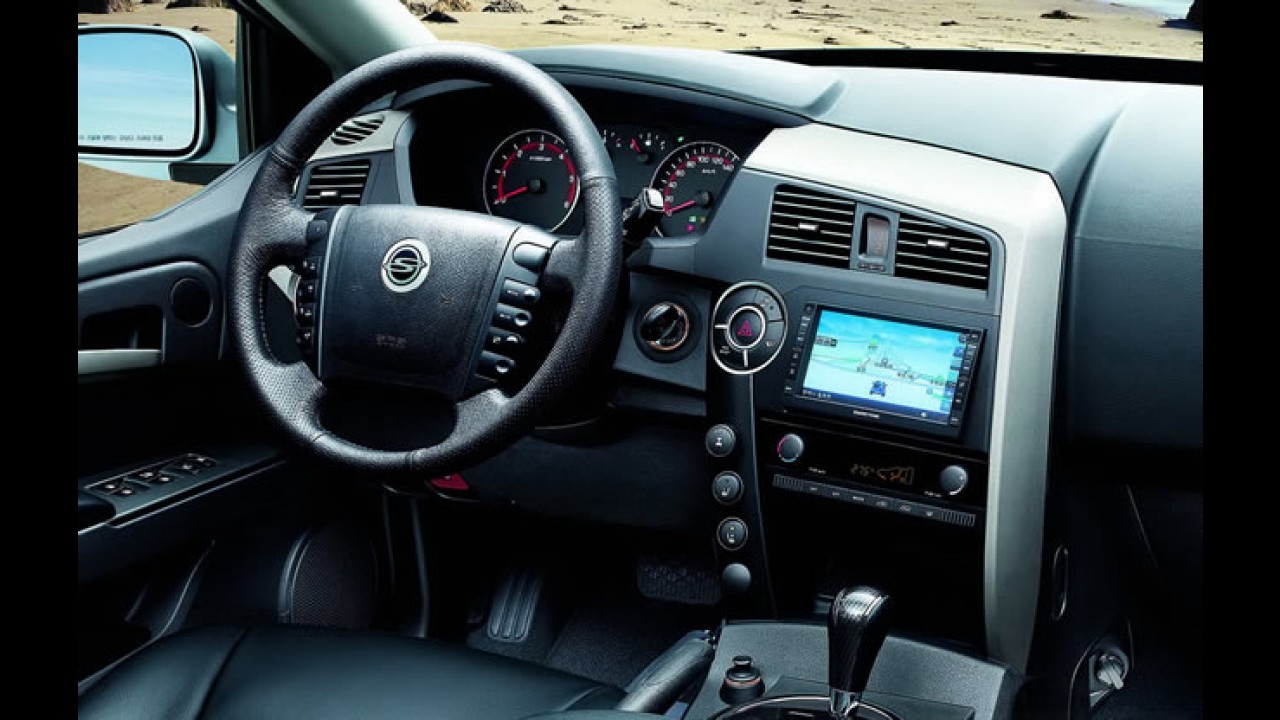 Nova SsangYong Actyon Sports também marcará presença no Salão do Automóvel