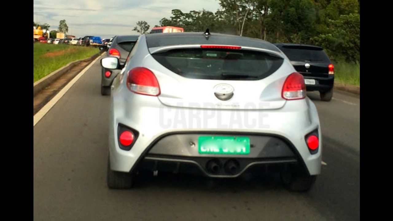 Flagra: Hyundai Veloster Turbo de 204 cv já roda em testes no Brasil