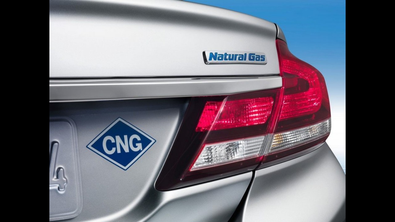 Reestilizado, Honda Civic 2014 movido a GNV chega aos EUA em fevereiro