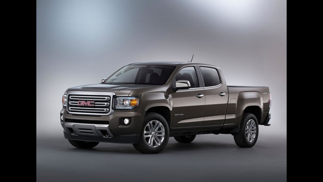 Irmã rica da S10, GMC Canyon 2015 é revelada antes do Salão de Detroit