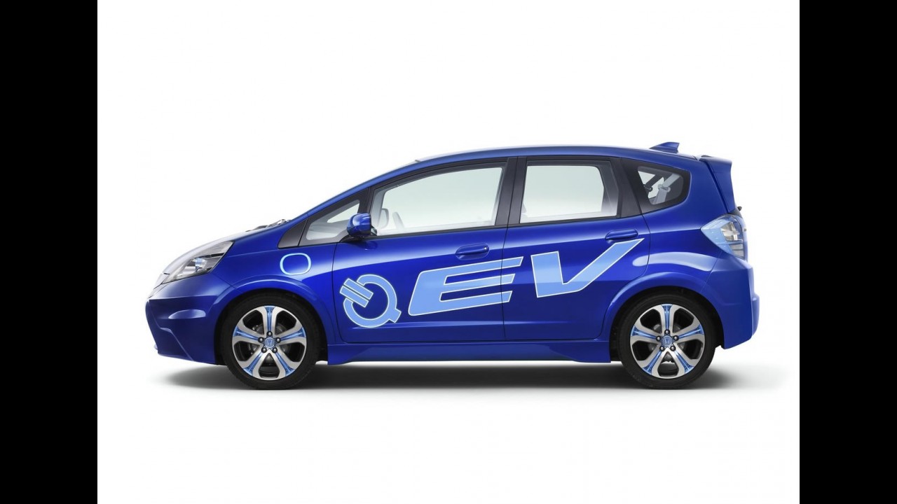 Fit Elétrico: Honda mostra o Fit EV Concept 2010 em Los Angeles