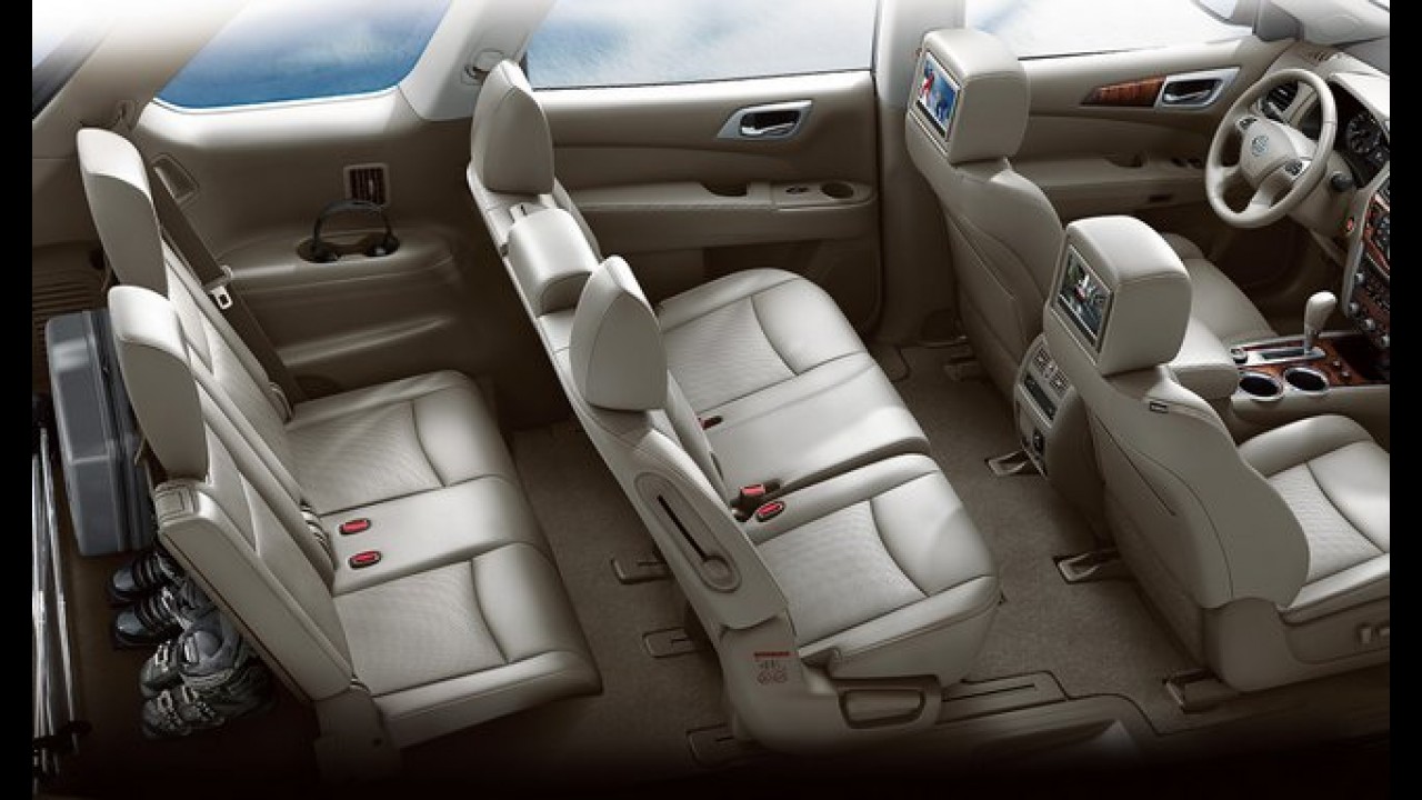 Oficial: Nissan Pathfinder 2013 tem primeiras imagens reveladas