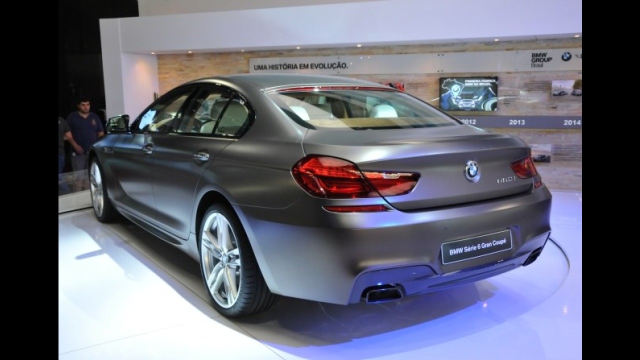 Salão do Automóvel: BMW apresenta o Série 6 Gran Coupé, rival do Mercedes CLS