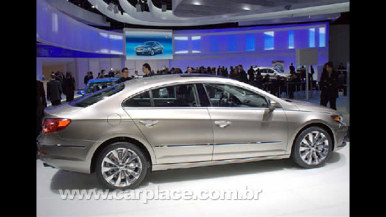 Salão de Detroit 2009: Volkswagen apresenta novo Passat Coupé 2009