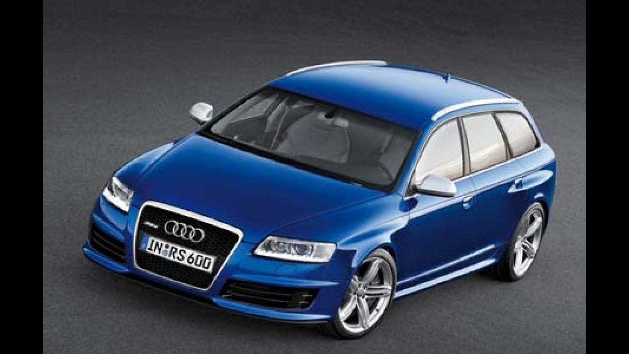 Novo Audi RS6 com motor V10 de 570cv