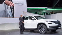 Skoda Kodiaq at 2016 Paris Motor Show