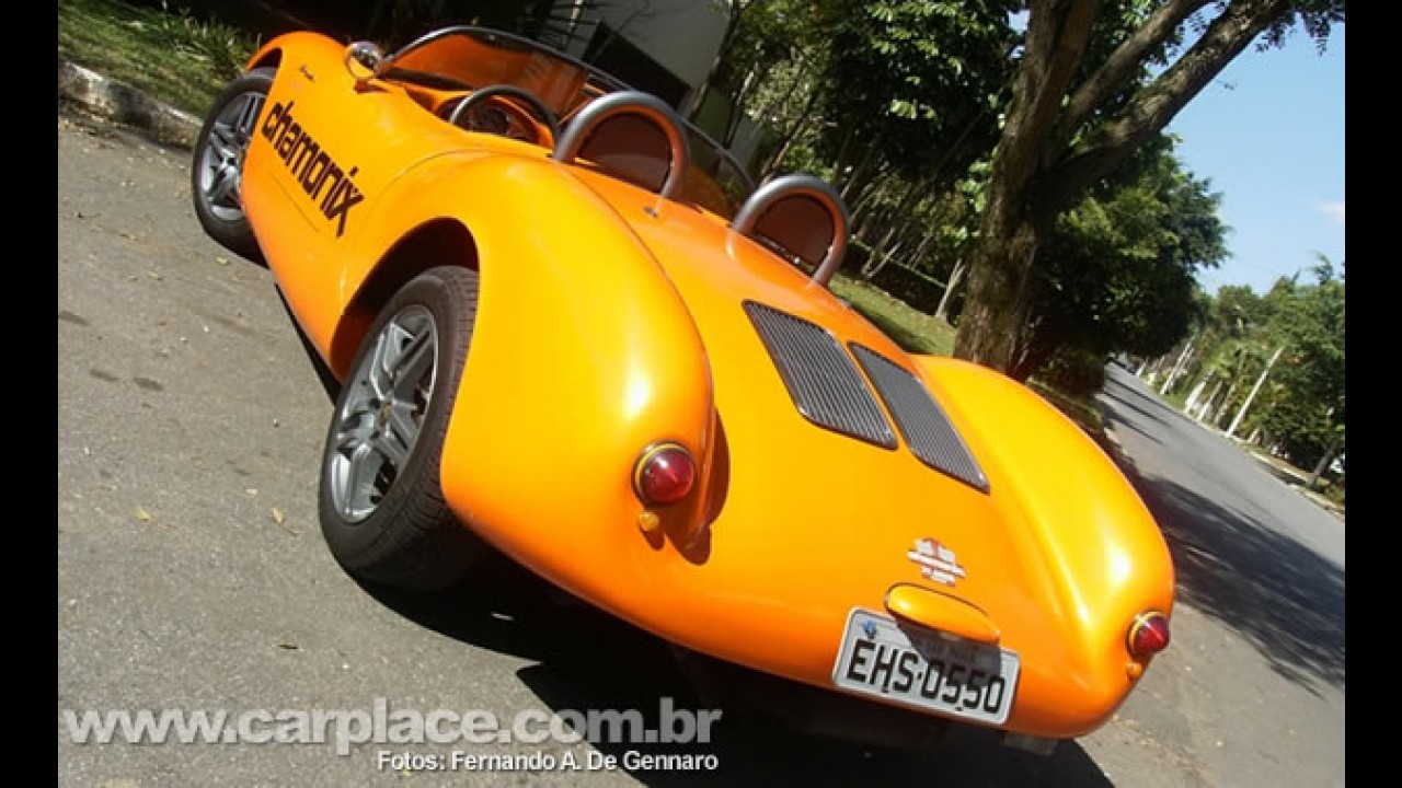 Chamonix Spyder 550 S - Pilotando o primeiro esportivo conversível brasileiro Flex - Veja fotos