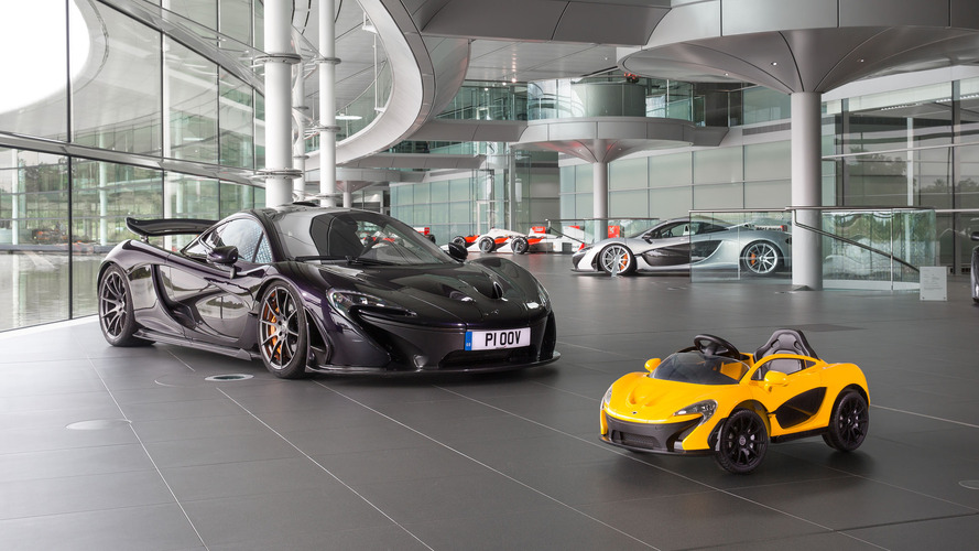 McLaren P1 akülü araç