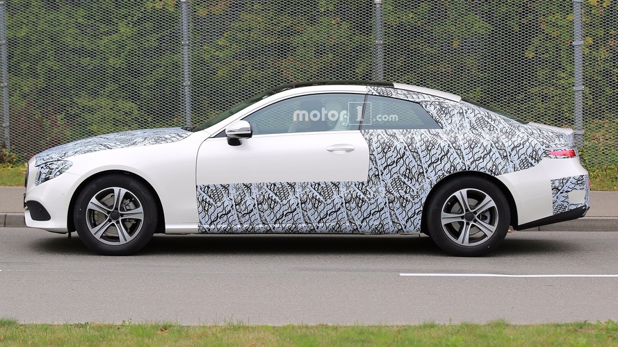 2018 Mercedes E-Class Coupe spy photo