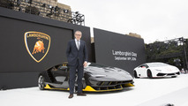 Lamborghini carbon fiber exhibit