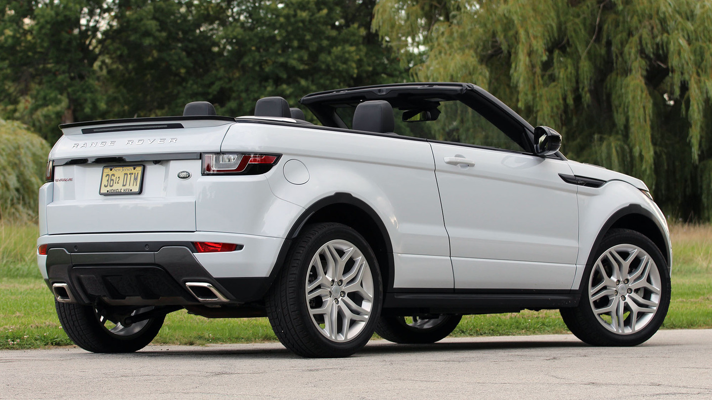 First Drive 2017 Land Rover Range Rover Evoque Convertible