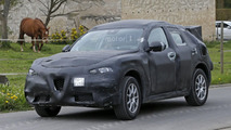 Alfa Romeo Stelvio spy photo