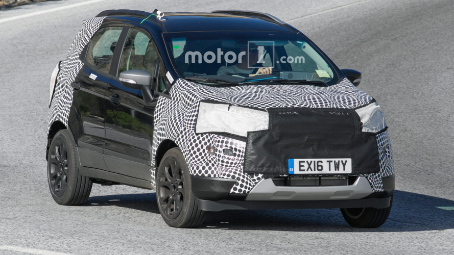 Ford EcoSport facelift spy photo