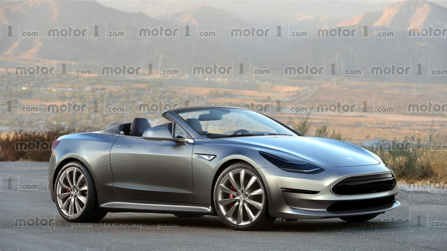 Tesla Roadster recreación