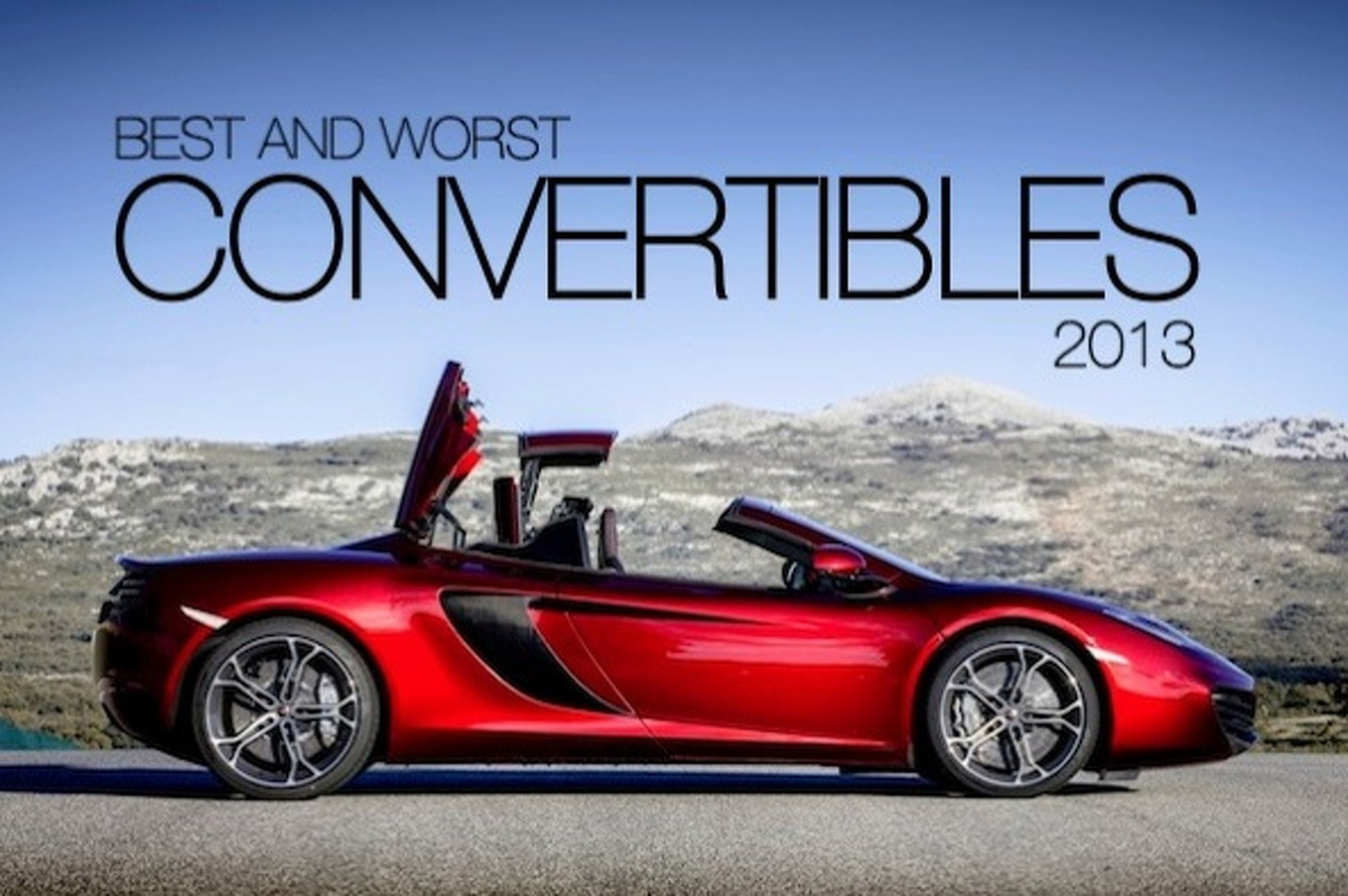 Best and Worst Looking Convertibles of 2013