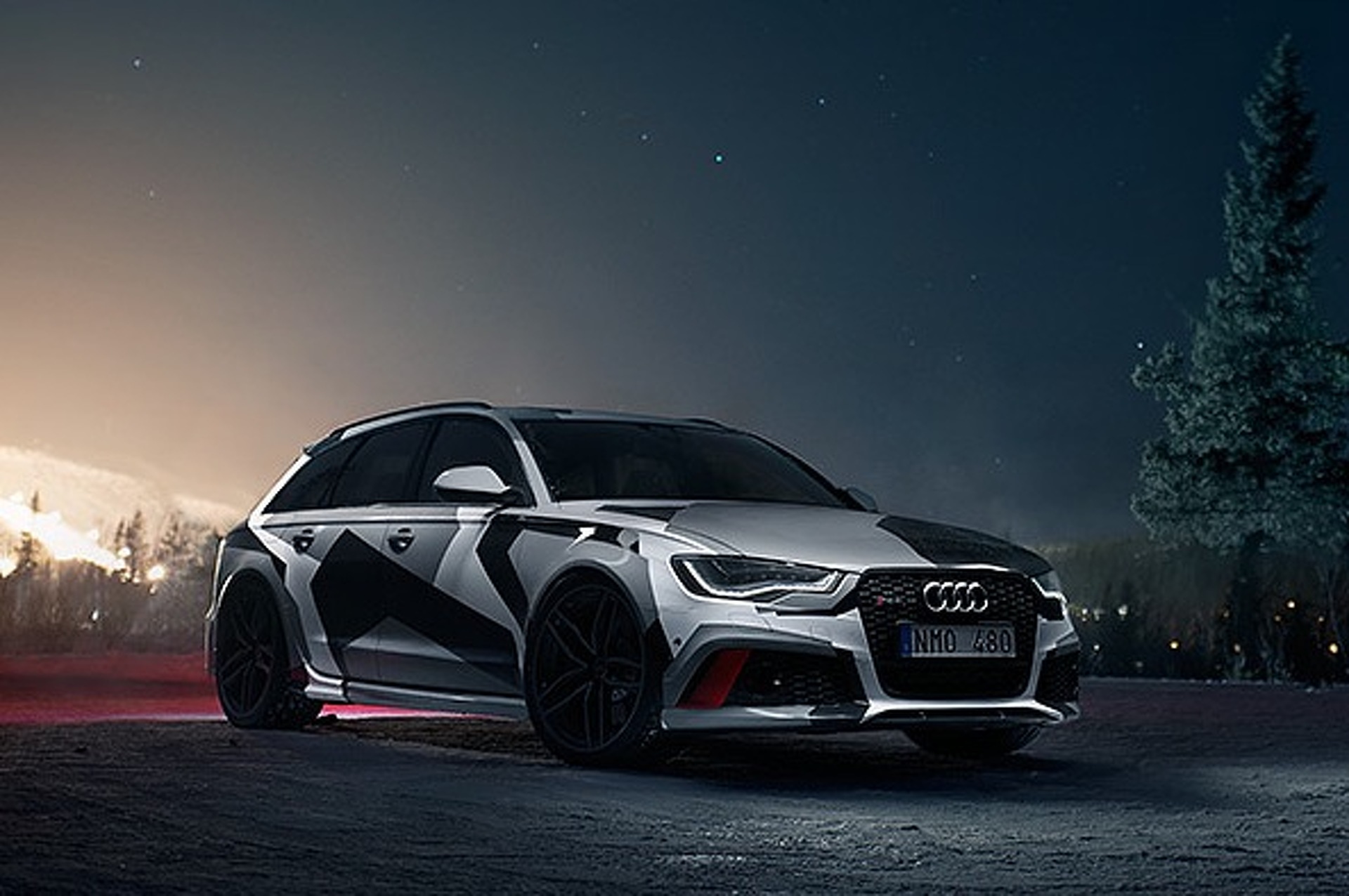 Jon Olsson's Audi RS 6: Winter Wagon Wonderland