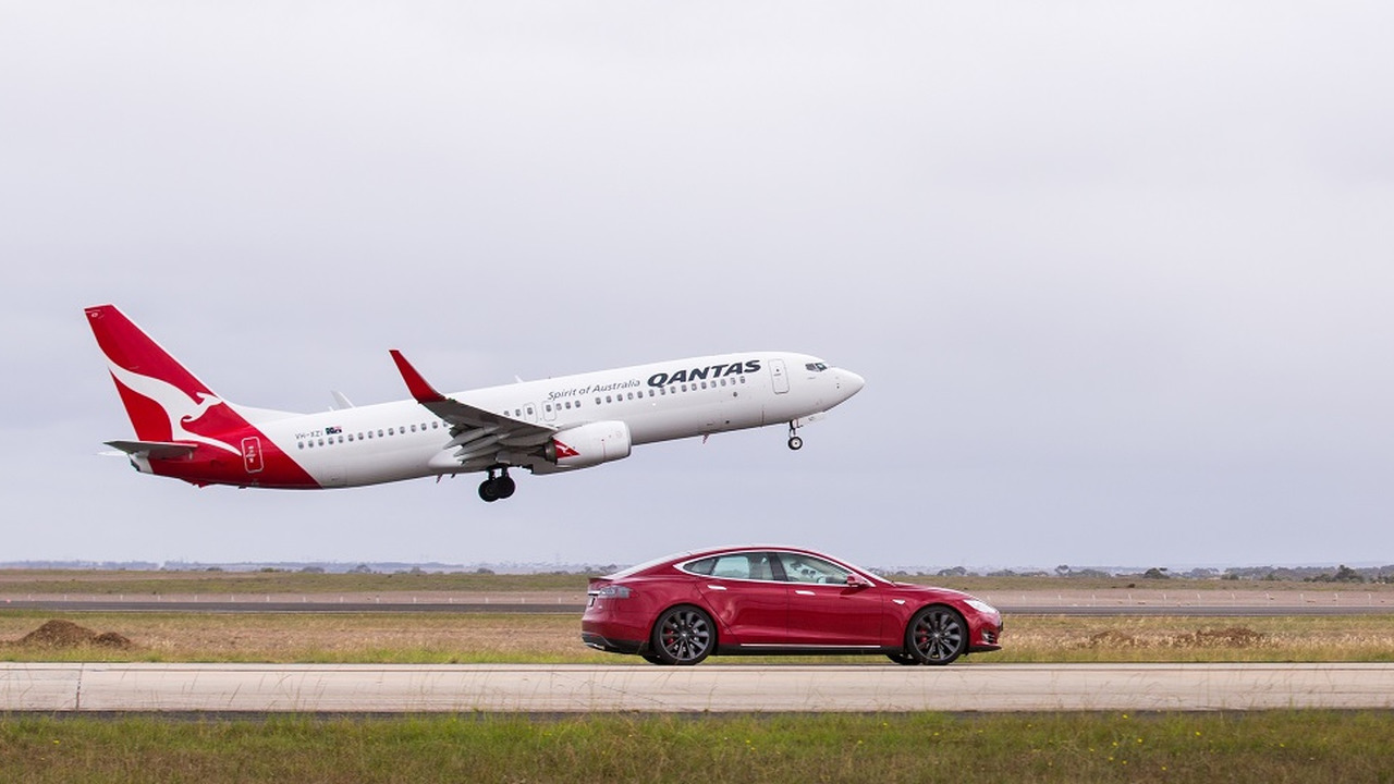 Tesla Model S vs. Boeing 737