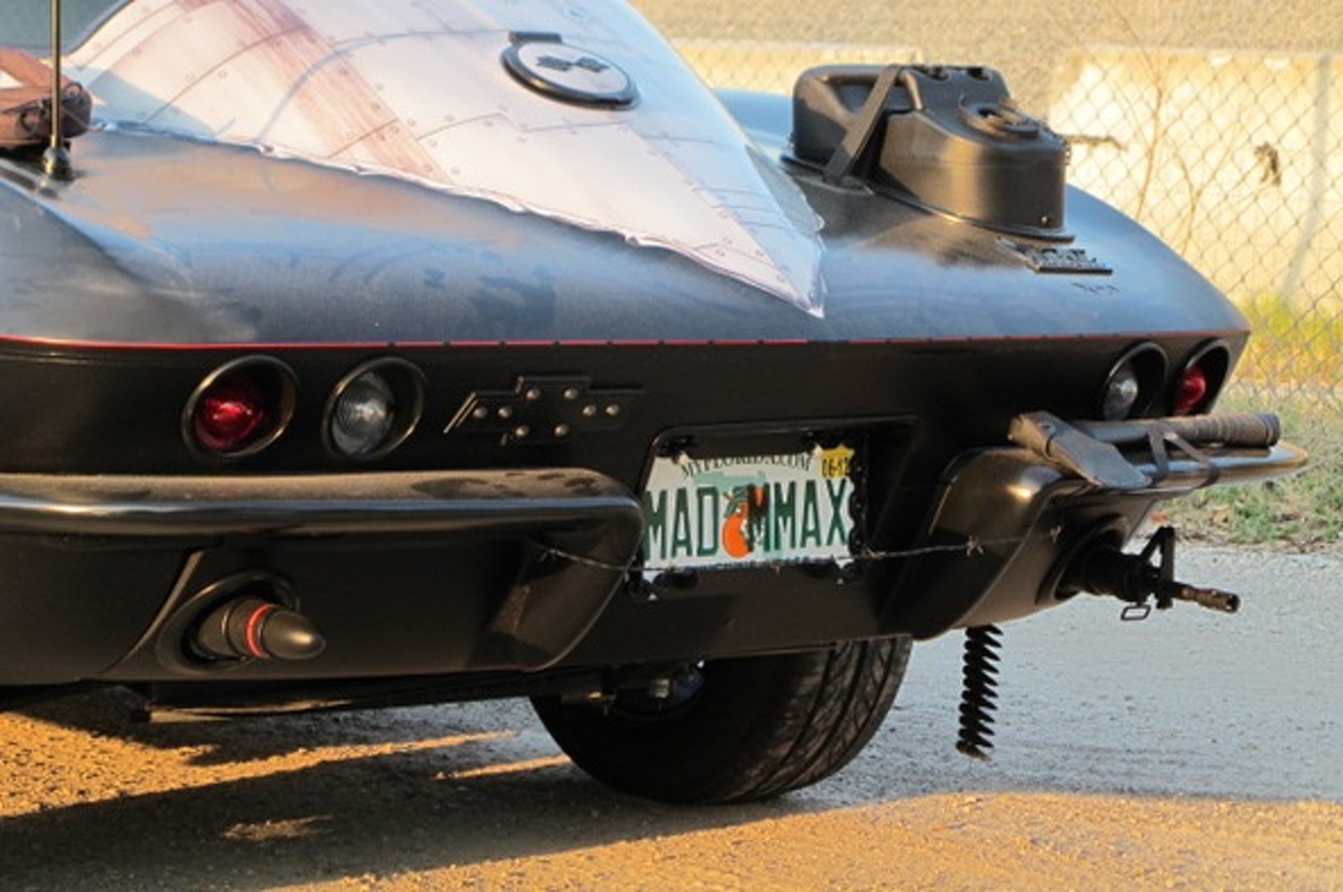 This Crazy Mad Max Corvette is on eBay Right Now
