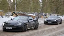 2018 Aston Martin DB11 Volante Casus Fotoğrafları