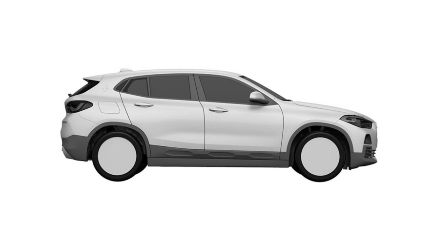 BMW X2 patent drawings