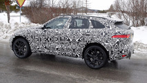 2018 Jaguar F-Pace SVR new spy photo