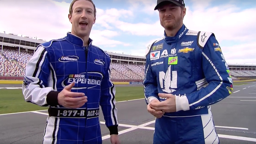Mark Zuckerberg Nascar