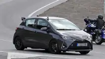 Five-door Toyota Yaris GRMN spy photo
