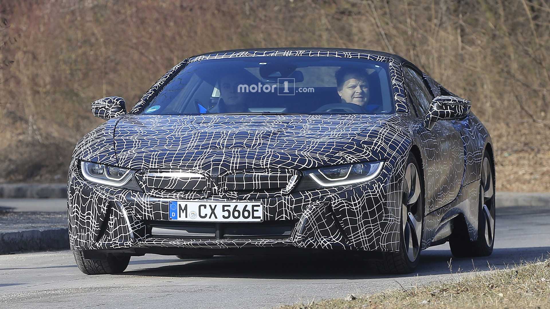 BMW teases drop-top i8 Roadster ahead of LA show