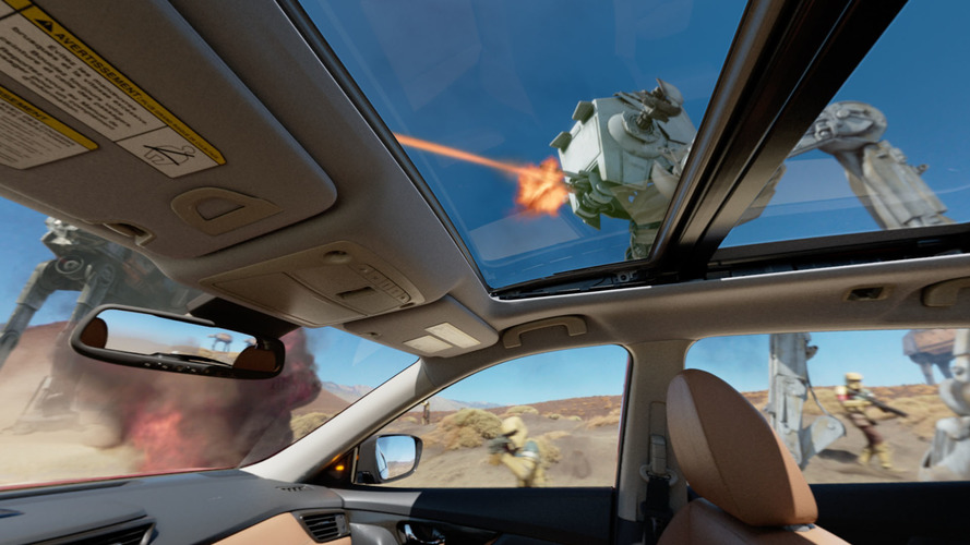 Nissan Rogue Star Wars VR Experience