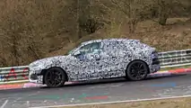 Audi Q8 spied at the Nurburgring