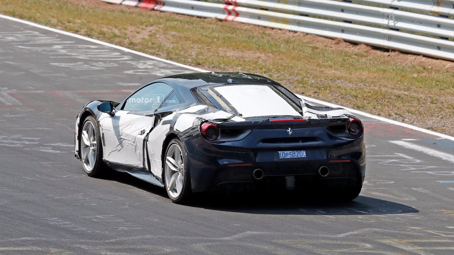 Ferrari 488 Hybrid Spy Shots