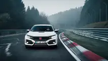 Honda Civic Type R takes down Nurburgring lap record for a FWD car