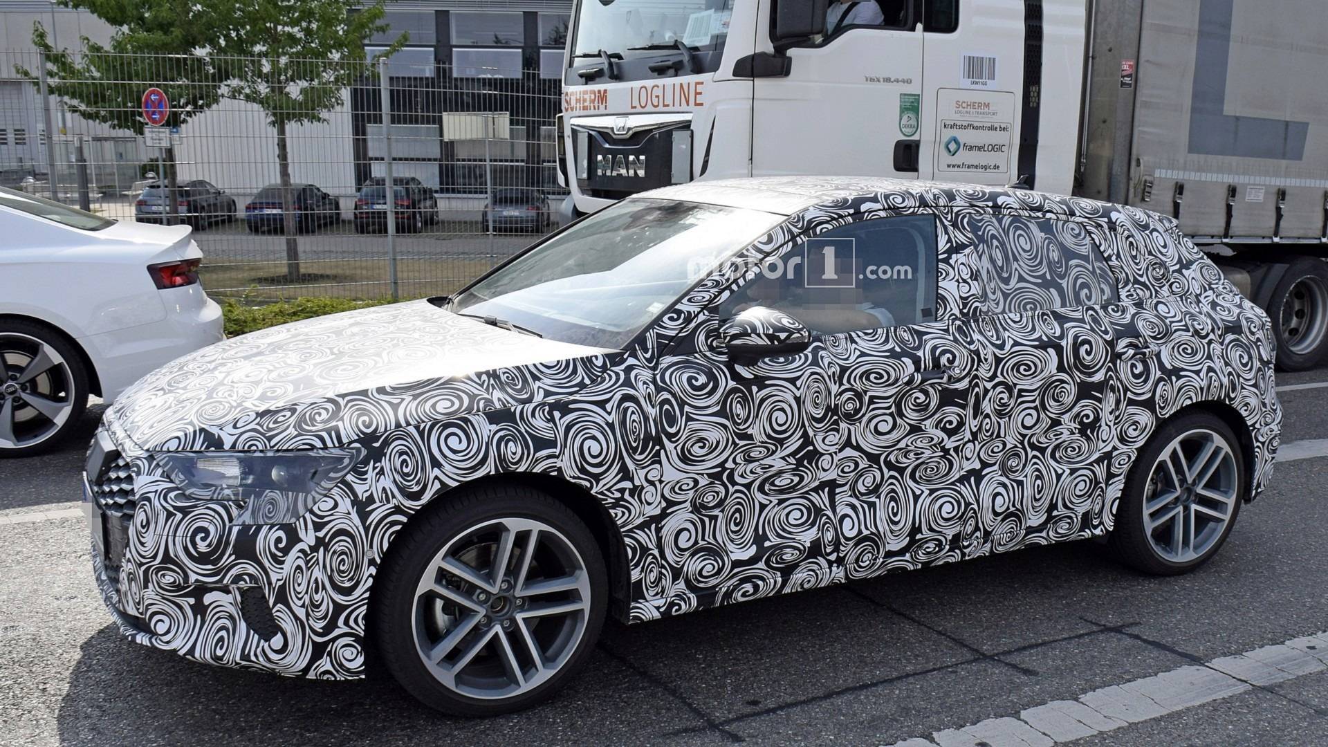 New Audi S3 Spied For The First Time Update A3 Spotted