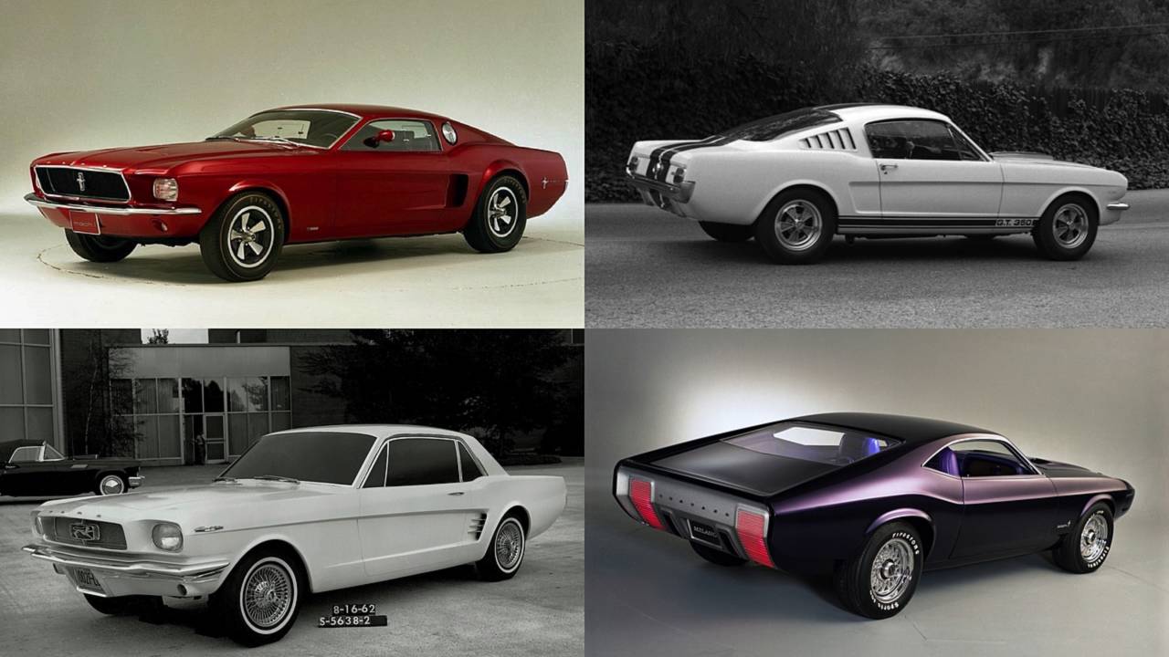 10 Ford Mustang Concepts That Shaped The 10 Millionth Mustang