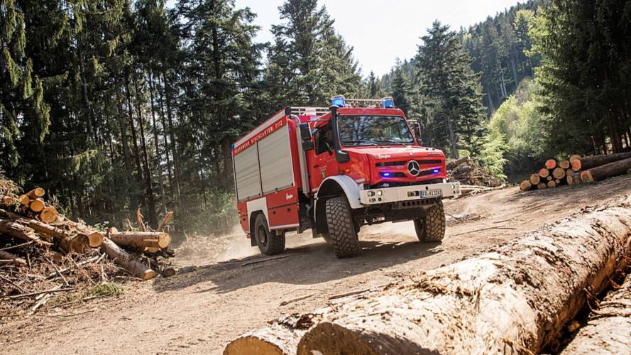 Mercedes-Benz Unimog Fire Truck