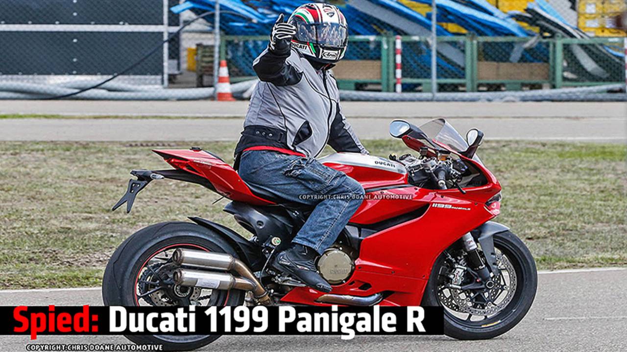 Spied: Ducati 1199 Panigale R