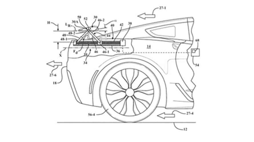 Chevy Corvette Active Aero Patents