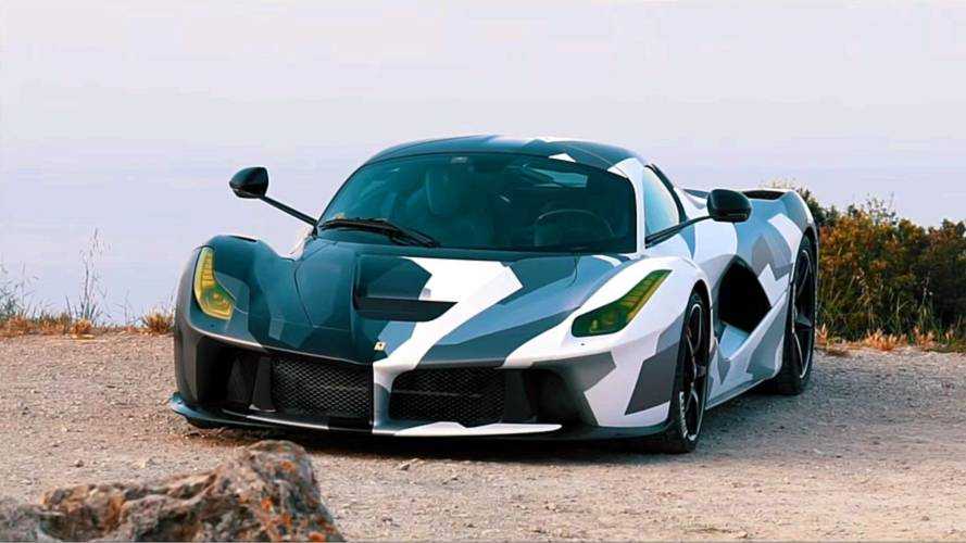 Ferrari LaFerrari dirty factory drift