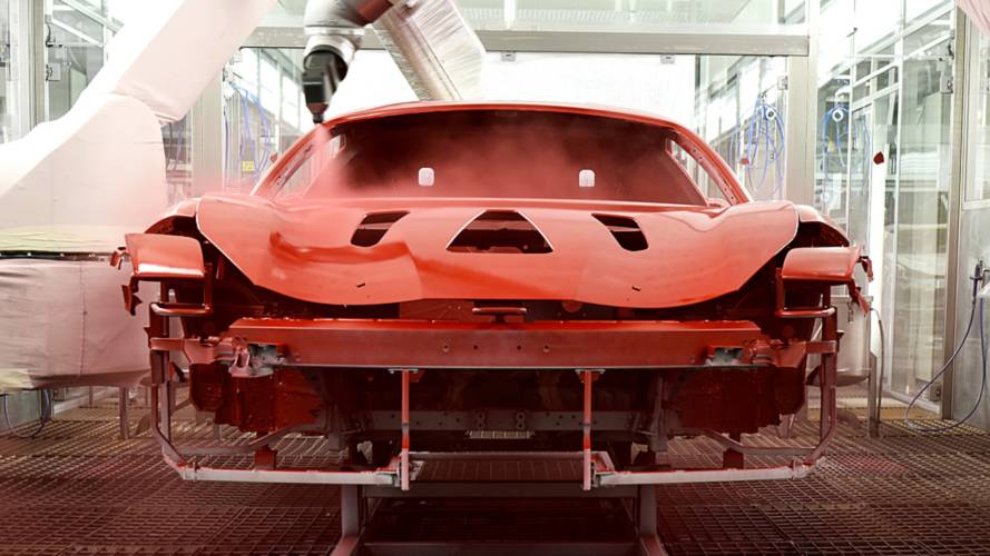 Ferrari paint production