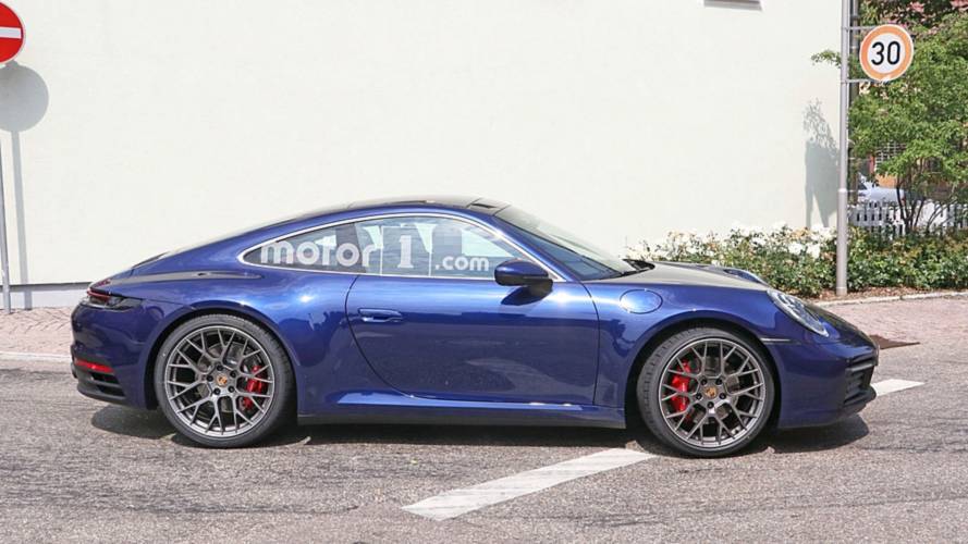Porsche 911 2019 fotos espía sin camuflaje