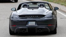 Porsche 718 Boxster Spyder Spy Photo