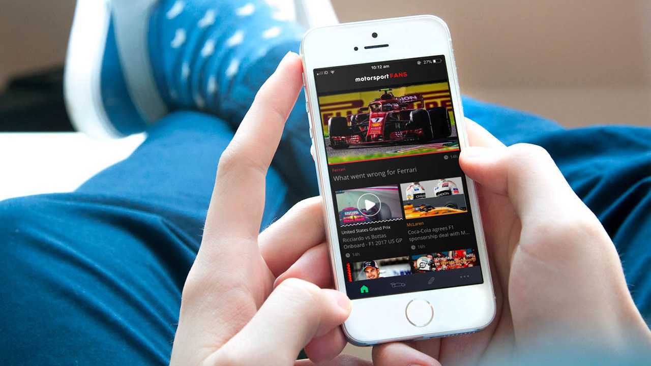App Motorsport fans