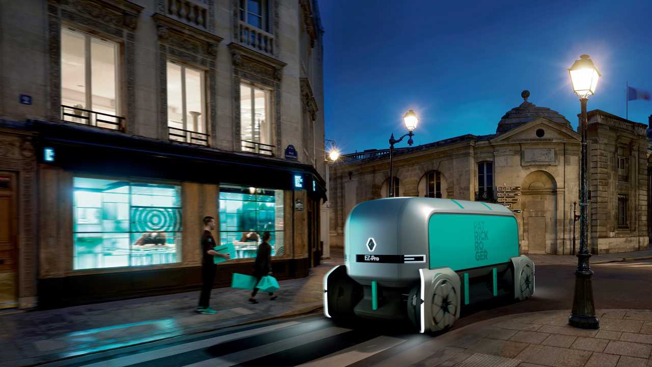 Renault EZ-PRO, il concept che rivoluziona la logistica dell'ultimo miglio