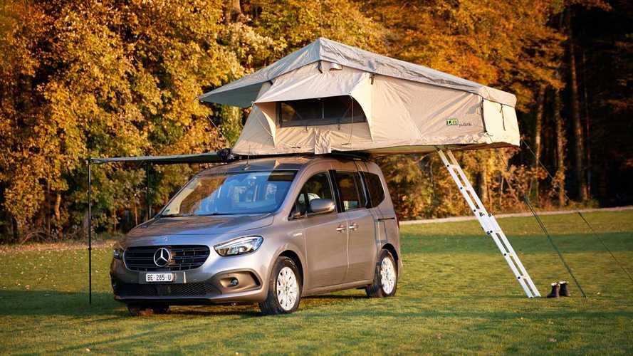 Mercedes-Benz Citan, l'allestimento micro camper di Sortimo